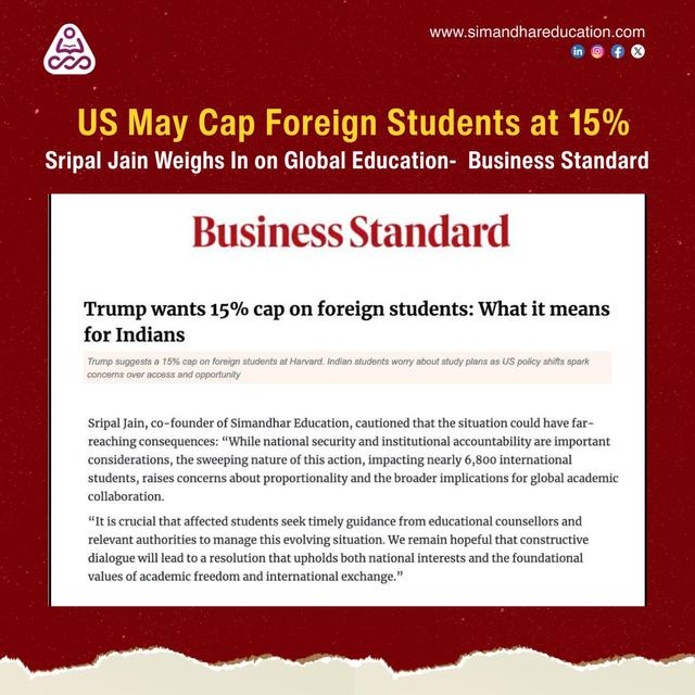 Trump wants 15% cap on foreign students: What it means for Indians