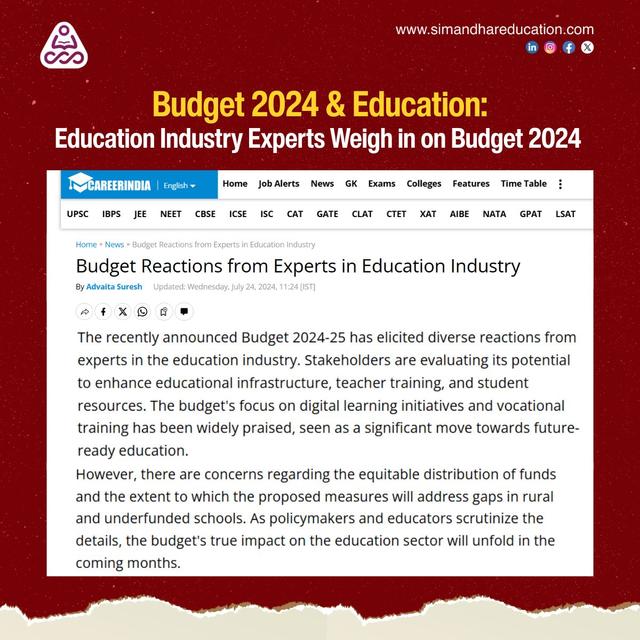 Budget 2024 & Education
